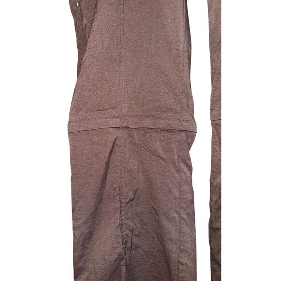 Prana Women's Zip Off Convertible Hiking Pants - Brown - Picture 2 of 6